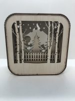 Dekoratīva ainiņa "Egles rotāšana" - Attēls 3