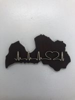 Magnēts - Latvijas karte - Attēls 3