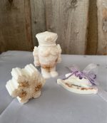 Kazas piena ziepes ZIEMASSVĒTKI, komplekts