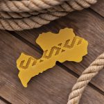 Bišu vaska figūra "Latvija"