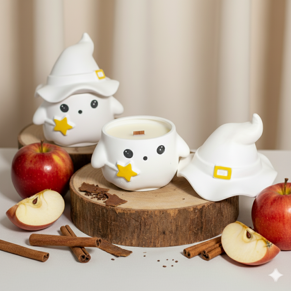 Sojas vaska svece, dažādi aromāti (K27W)