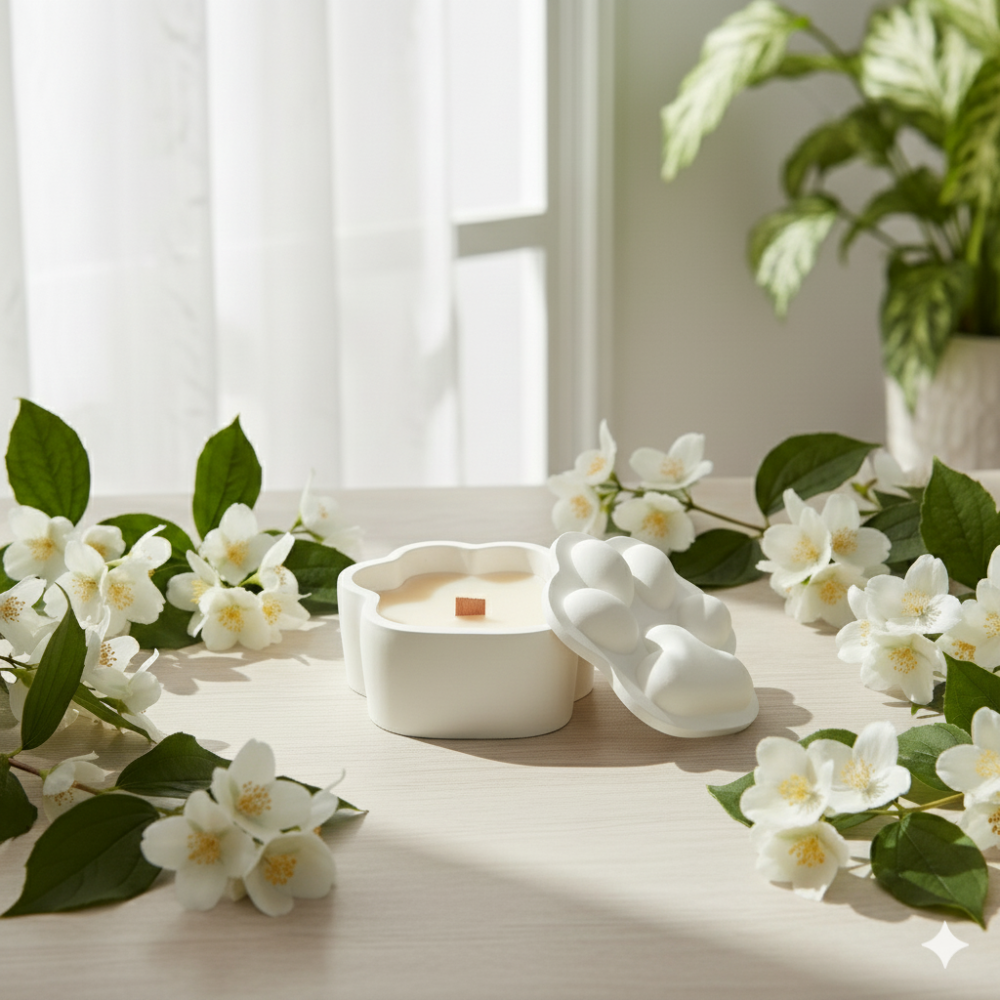 Sojas vaska svece, dažādi aromāti (K31W)