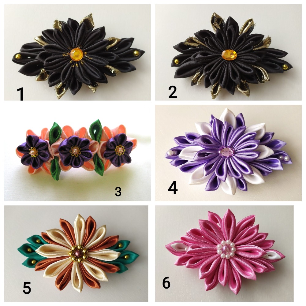 Aksesuārs matiem – auduma matu sprādzes