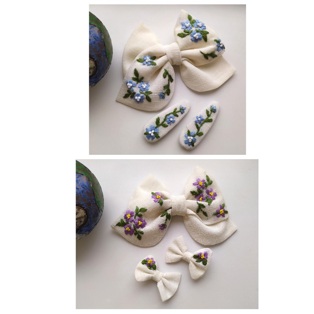 Matu bante ar izšuvumu un klipi/Komplekts