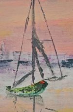 Glezna LAIVAS SAULRIETĀ - Attēls 2