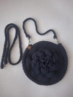 Kokvilnas somiņa "Zilais skaistums" - Attēls 2