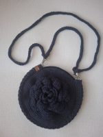 Kokvilnas somiņa "Zilais skaistums"