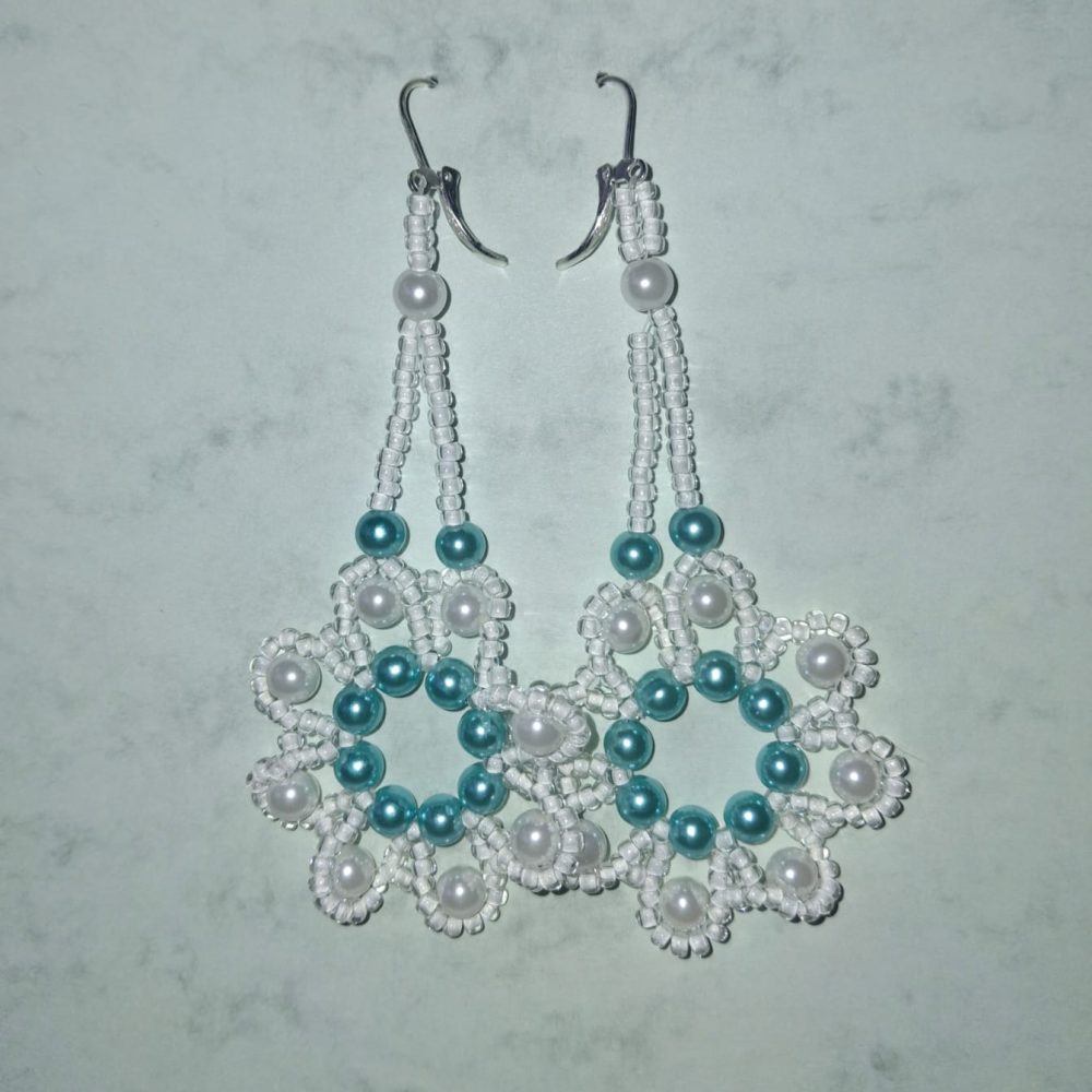 Auskari "Zilā neaizmirstulīte"