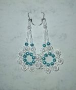 Auskari "Zilā neaizmirstulīte" - Attēls 2