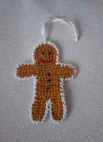 Tamborēts dekors eglītei "Ziemassvētku gardumiņš" - Attēls 2