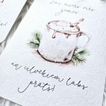 Ziemassvētku kartītes Rustic