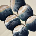 Krūzes paliktņu komplekts "Okeāna vilnis" (6 gab.)