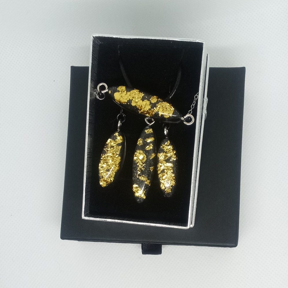 Rotu komplekts "Melna elegance"