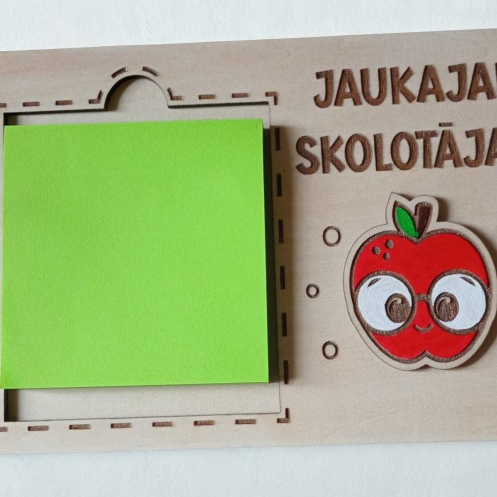 Koka piezīmju turētājs