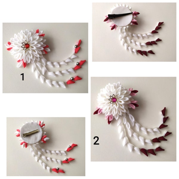 Aksesuārs matiem - auduma matu klips