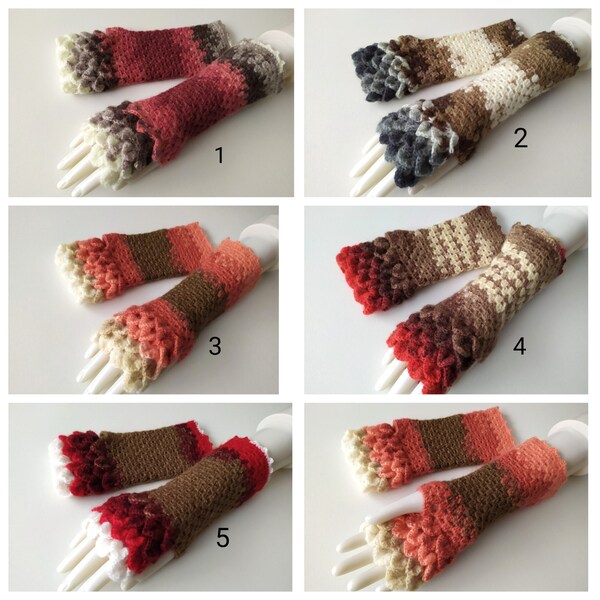 Bezpirkstu cimdi/Roku sildītāji "DRAGON*"