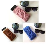 Adīts maciņš telefonam, brillēm "PŪCE"