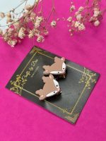 Klipšu auskari "Ziemeļbriedis" - Attēls 2