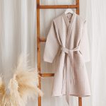 Sieviešu kokvilnas halāts - Attēls 8