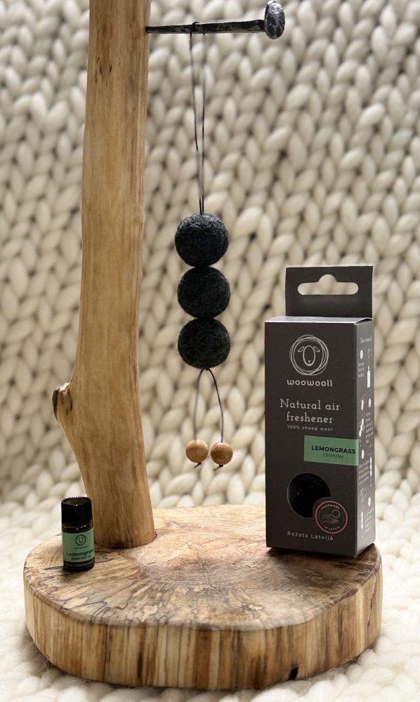 Dabīgs gaisa atsvaidzinātājs CITRONZĀLE