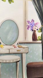 Papīra leļļu ģimene ar māju - Attēls 5