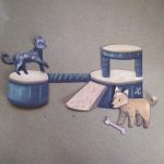 Papīra lellītes "Suns un kaķis" - Attēls 3