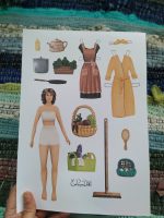 Papīra lellīte "Mājsaimniece" - Attēls 4