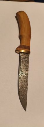 Ziemas Damaska tērauda nazis - Attēls 6