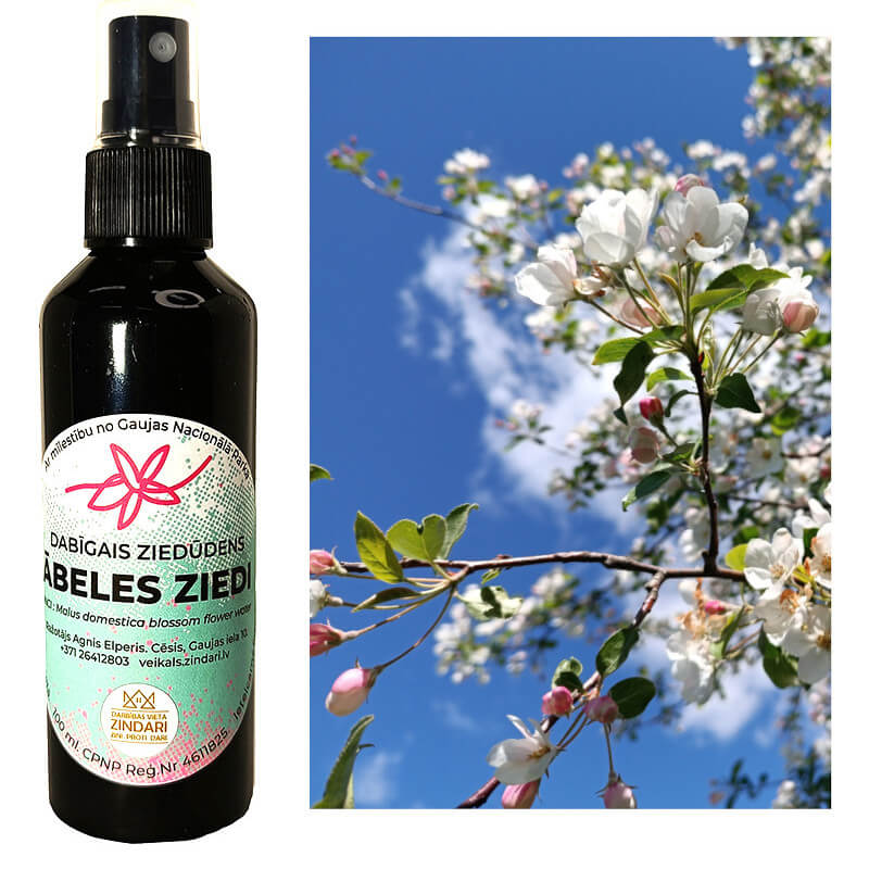 abele-3 Dabīgais ziedūdens (hidrolāts) ĀBELES ZIEDI - Attēls 1