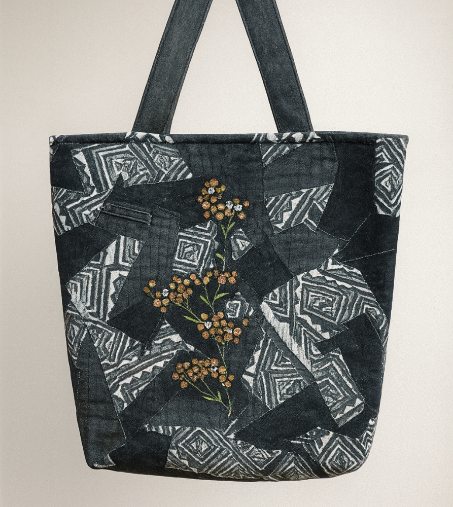 Auduma soma bez aizdares "Oranžais zariņš"