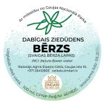 Dabīgais ziedūdens (hidrolāts) BĒRZS - Attēls 4