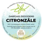 Dabīgais ziedūdens (hidrolāts) CITRONZĀLE - Attēls 3