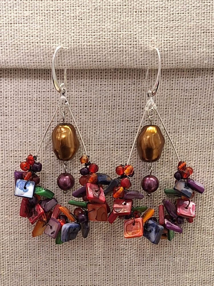 Auskari "Krāsu simfonija"