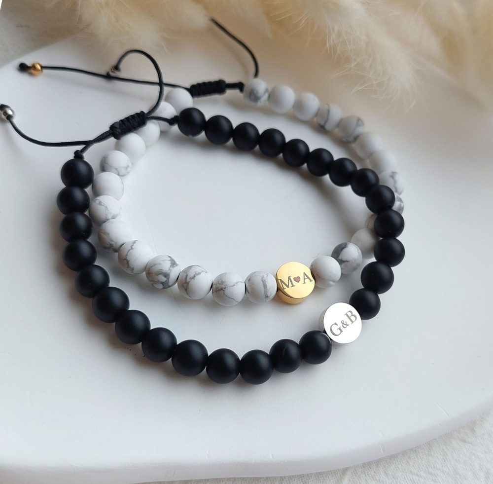 Rokassprādžu komplekts ar personalizētu gravējumu