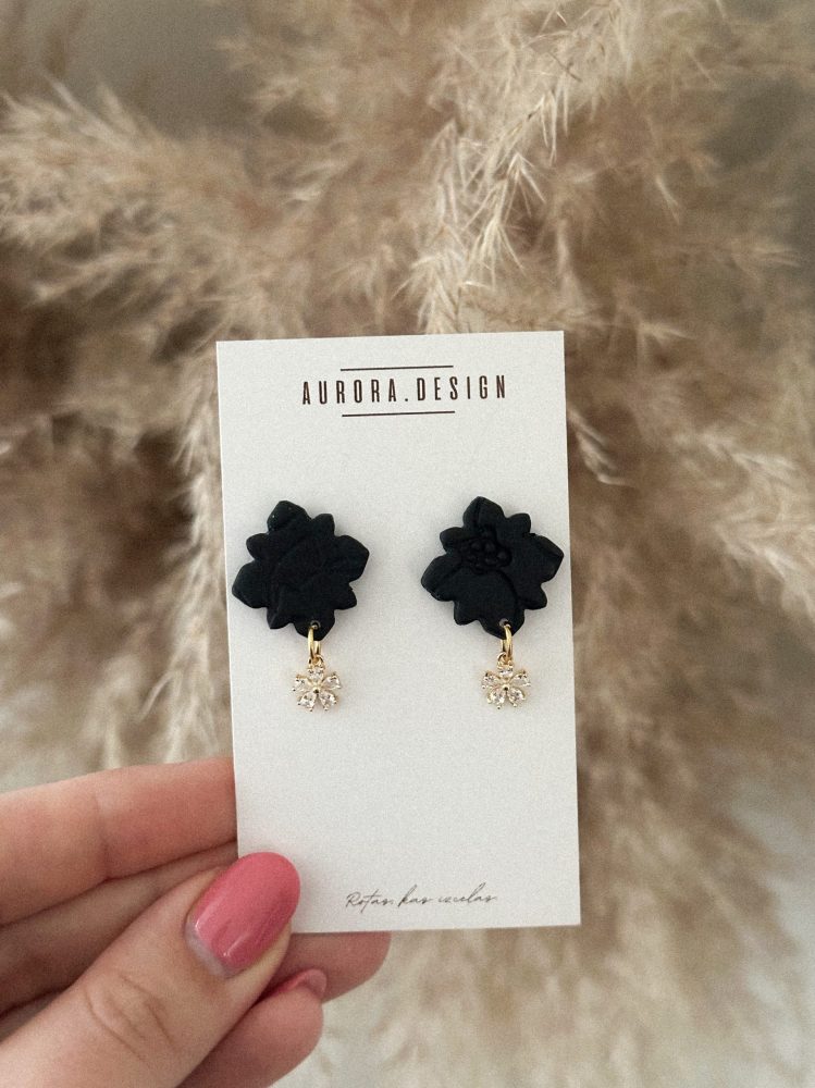 Polimērmāla auskari GLIMMER