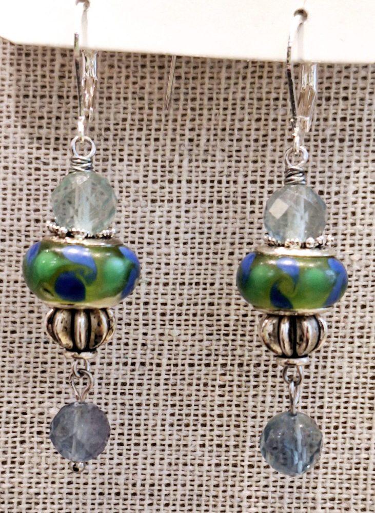 Auskari "Zilā lagūna"