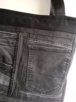 Melni pelēka pleca soma - Attēls 4