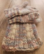 Šalle un cimdi, komplekts - Attēls 3