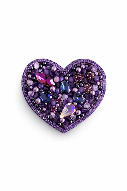 piespraude broša sirds