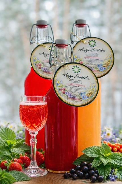 Enzīmu fermentēts dzēriens