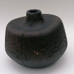 Koka vāze – Melnais ozols #2 - Attēls 4