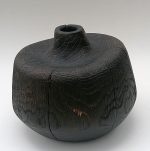 Koka vāze – Melnais ozols #2 - Attēls 2