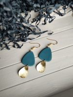 Polimērmāla auskari "Lāses" - Attēls 3