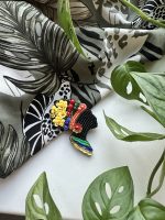 Krāsaina broša “Āfrika” - Attēls 2