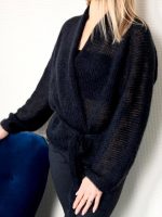 Adīta jaka ar jostiņu - Attēls 4