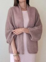 Adīta jaka ar vaļēju priekšdaļu - Attēls 11