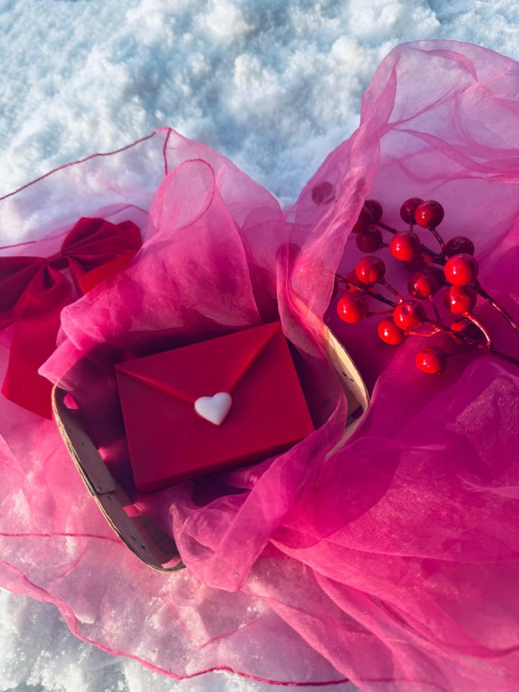 Suvenīrziepes "Valentīndienas aploksnīte"