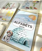 alfabēta uzlīmes bērniem