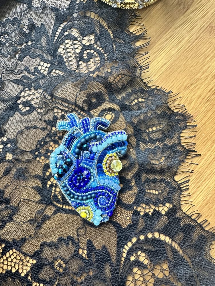 Broša “Van Goga sirds”