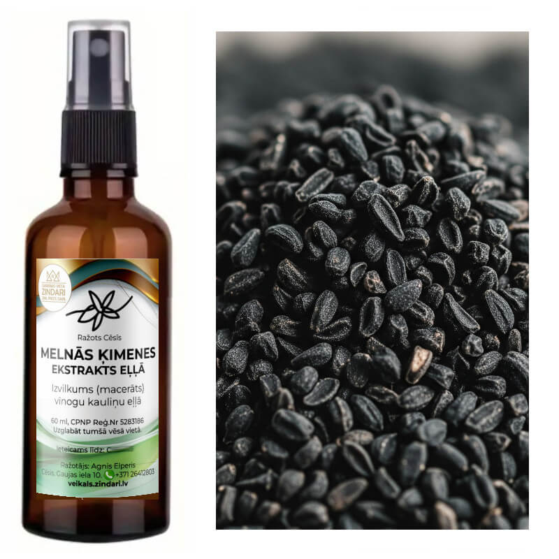 MELNĀS ĶIMENES EKSTRAKTS